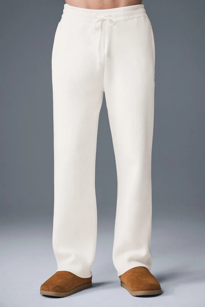 商品Alo|Scholar Straight Leg Sweatpant - Ivory,价格¥1274,第1张图片