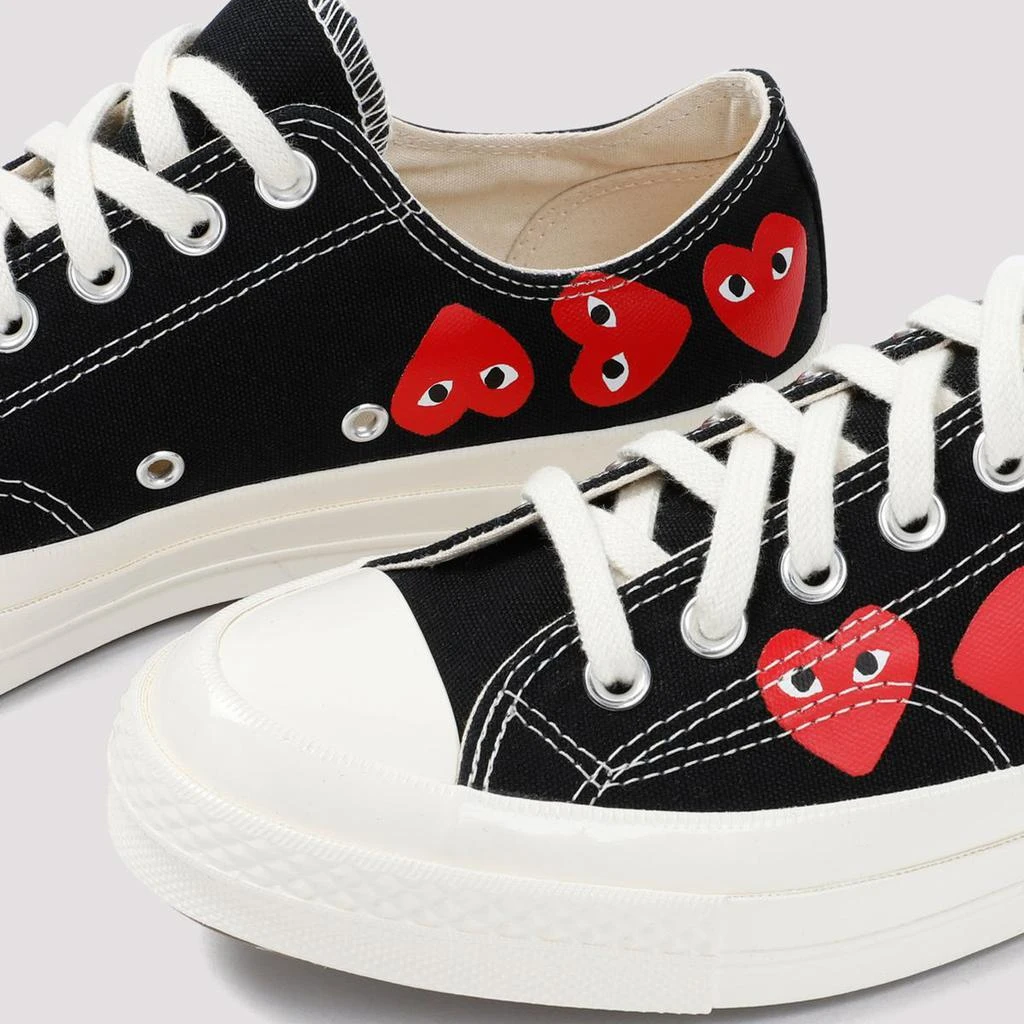 商品Comme des Garcons|COMME DES GARÇONS PLAY  CONVERSE LOW TOP SNEAKERS SHOES,价格¥1118,第4张图片详细描述