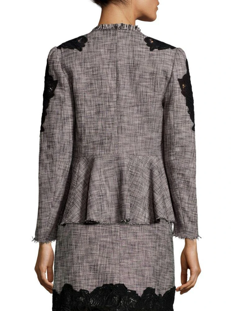 商品Rebecca Taylor|Slub Lace Inset Jacket,价格¥1835,第2张图片详细描述
