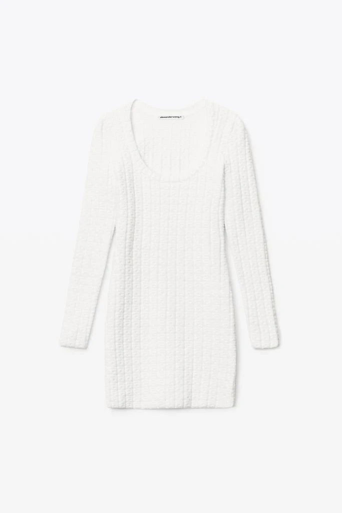 商品Alexander Wang|MINI DRESS IN CHENILLE JACQUARD,价格¥1807,第3张图片详细描述