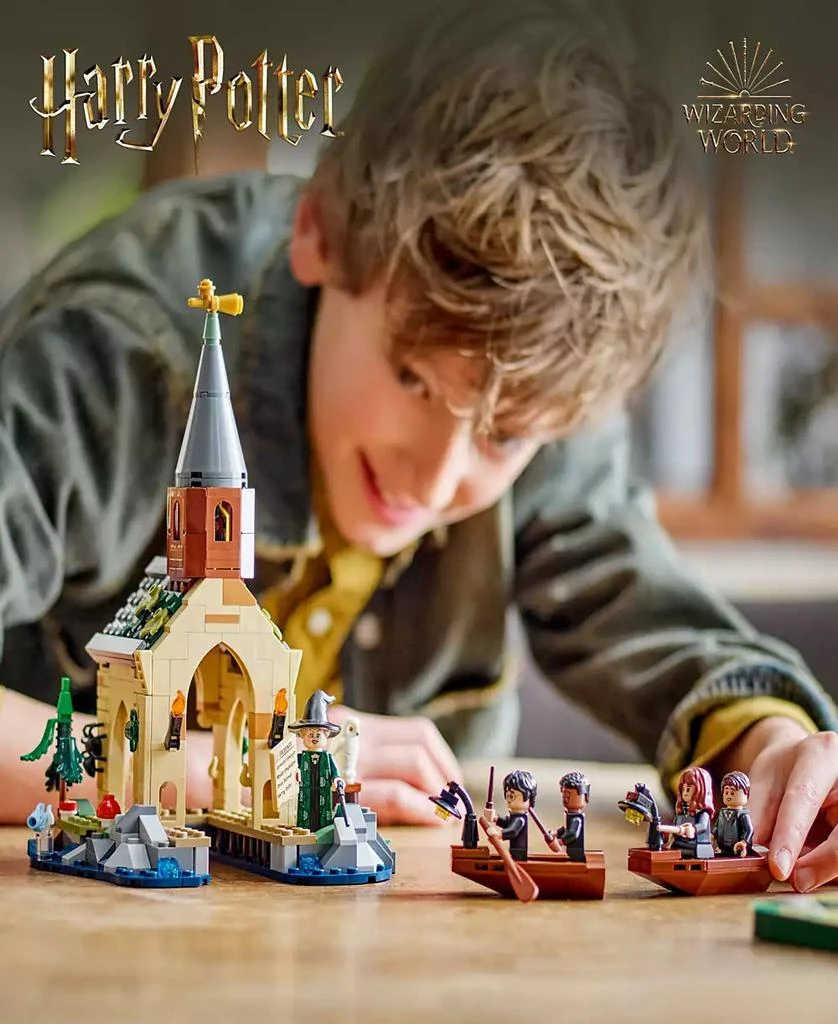 商品LEGO|LEGO Harry Potter Hogwarts Castle Boathouse 76426 Toy Building Set, 350 Pieces,价格¥225,第2张图片详细描述