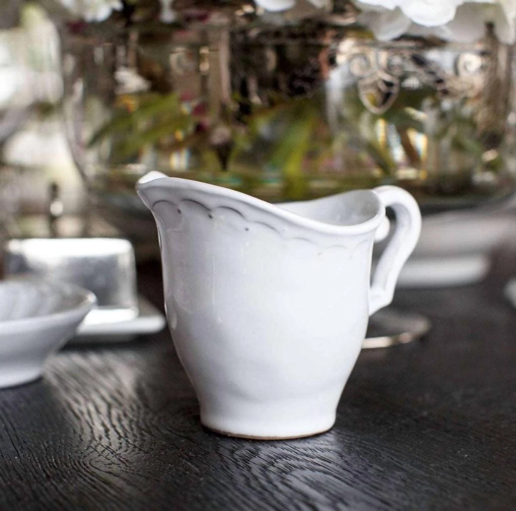 商品ARTE ITALICA|Bella Bianca Stoneware Creamer In White,价格¥343,第2张图片详细描述