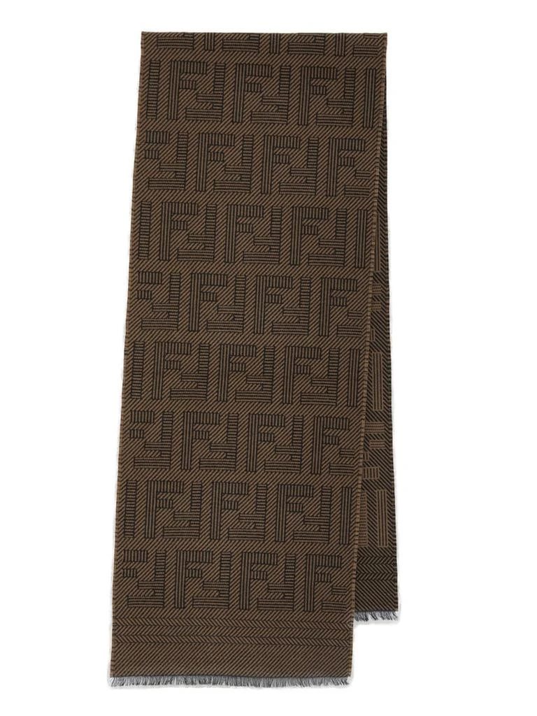 商品Fendi|Fendi FF Monogrammed Scarf,价格¥2136,第1张图片