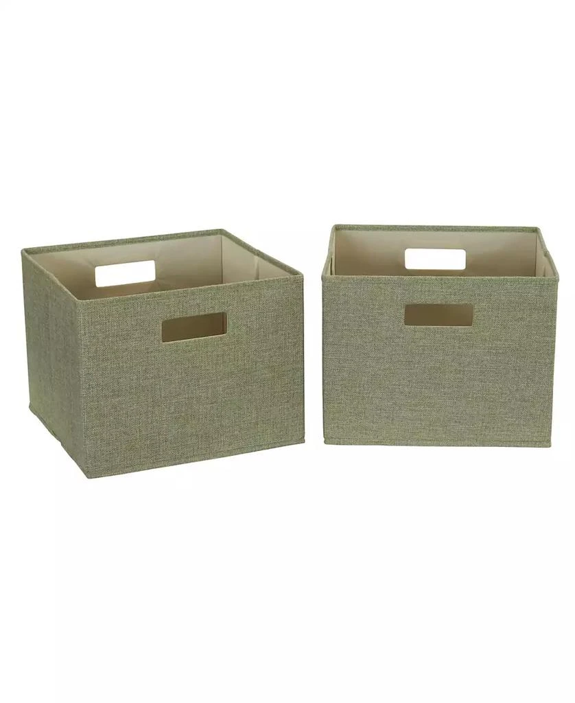 商品Household Essentials|Celery Open Bin Set, Set of 2,价格¥309,第1张图片