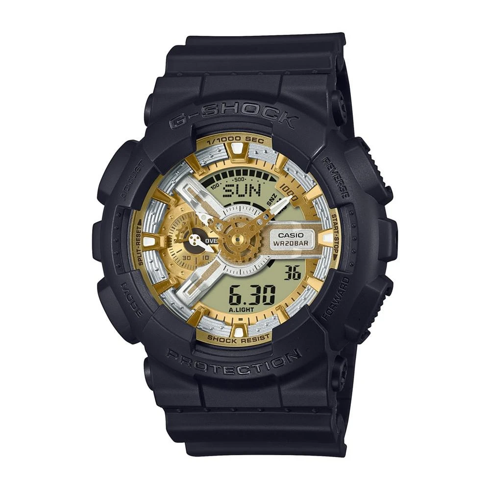 商品G-Shock|Men's Analog Digital Black Resin Watch, 51.2mm, GA110CD-1A9,价格¥972,第1张图片