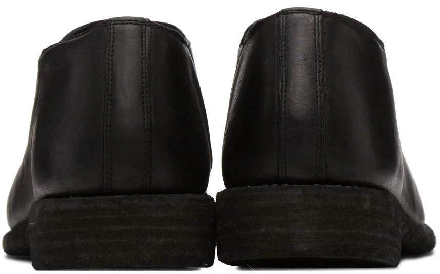 商品guidi|Black Slip-On Derbys,价格¥3154,第4张图片详细描述