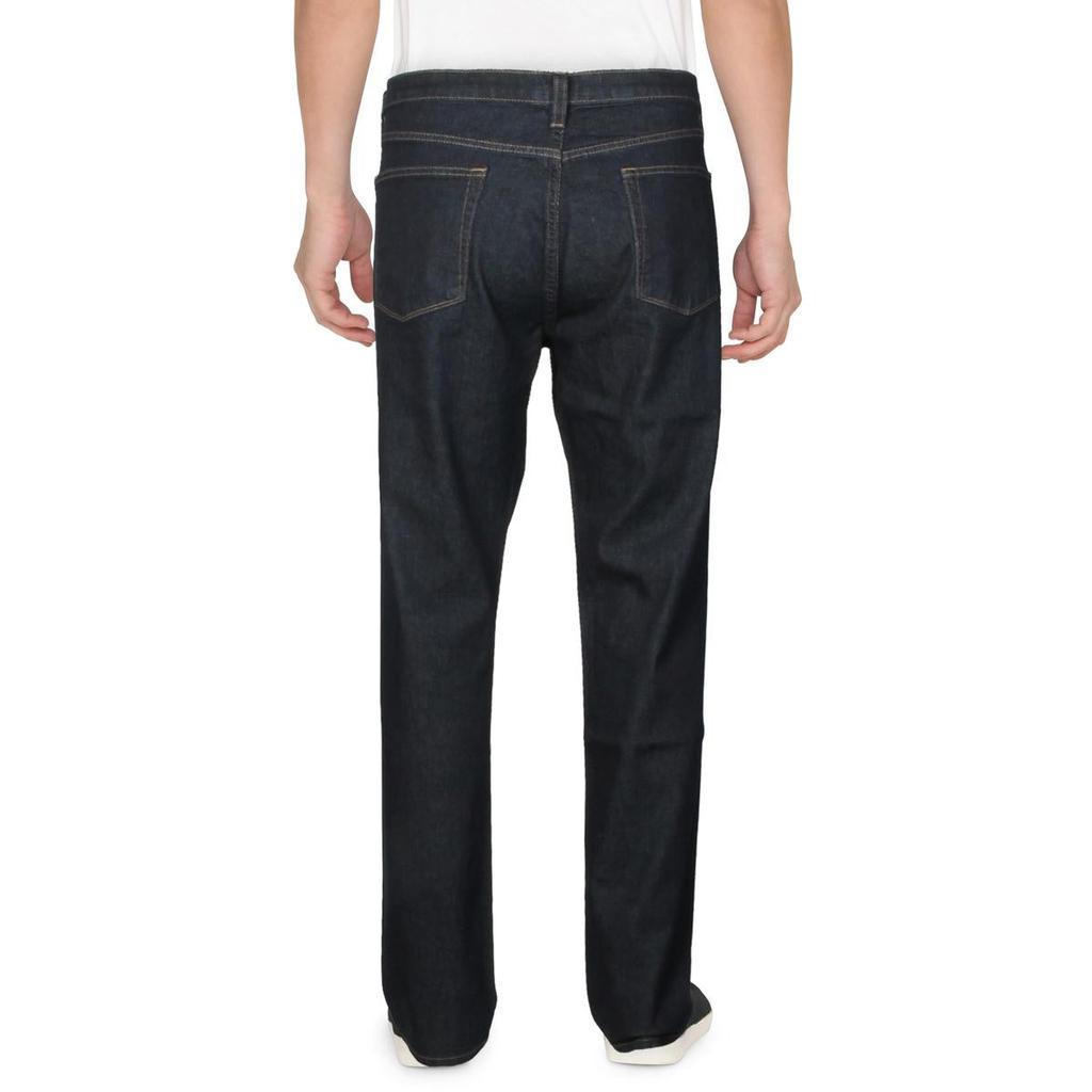 商品J Brand|J Brand Mens Kane Denim Medium Wash Straight Leg Jeans,价格¥128-¥150,第6张图片详细描述