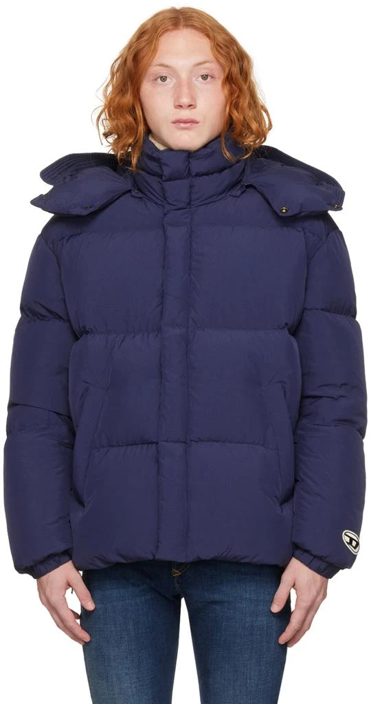 商品Diesel|Navy W-Rolf Down Jacket,价格¥1745,第1张图片