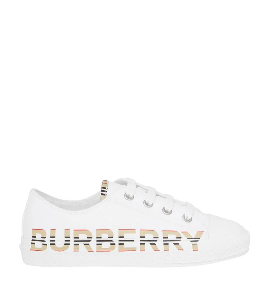 商品Burberry|Icon Stripe Logo Sneakers,价格¥2310,第1张图片