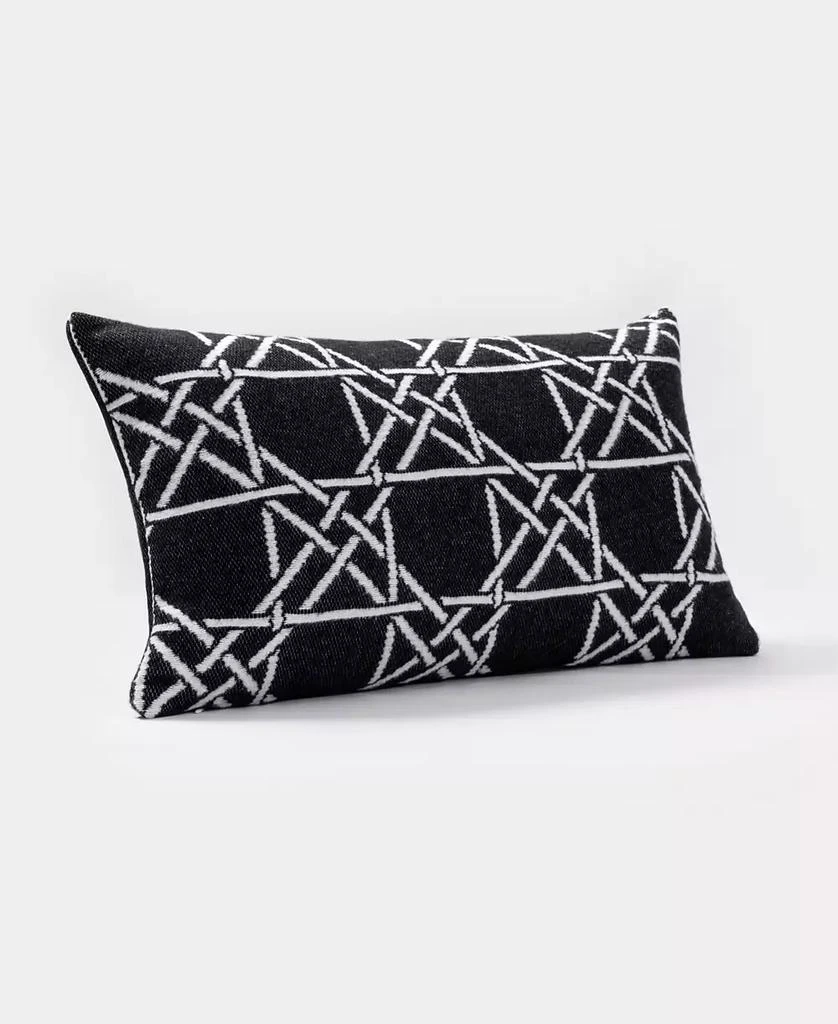 商品Brooks Brothers|Lattice Work Decorative Cotton Pillow,价格¥219,第2张图片详细描述