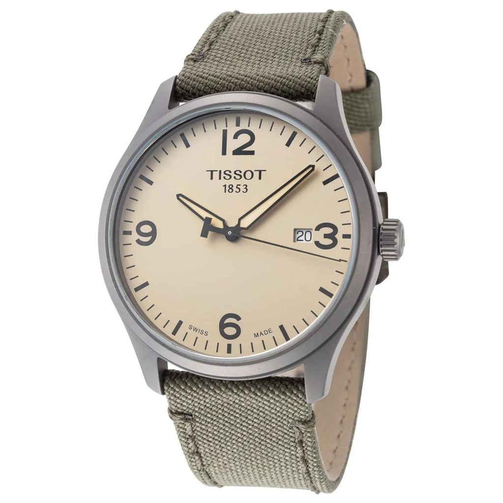 商品Tissot|T-Sport 系列男士石英手表 42mm T1164103726700,价格¥949,第1张图片