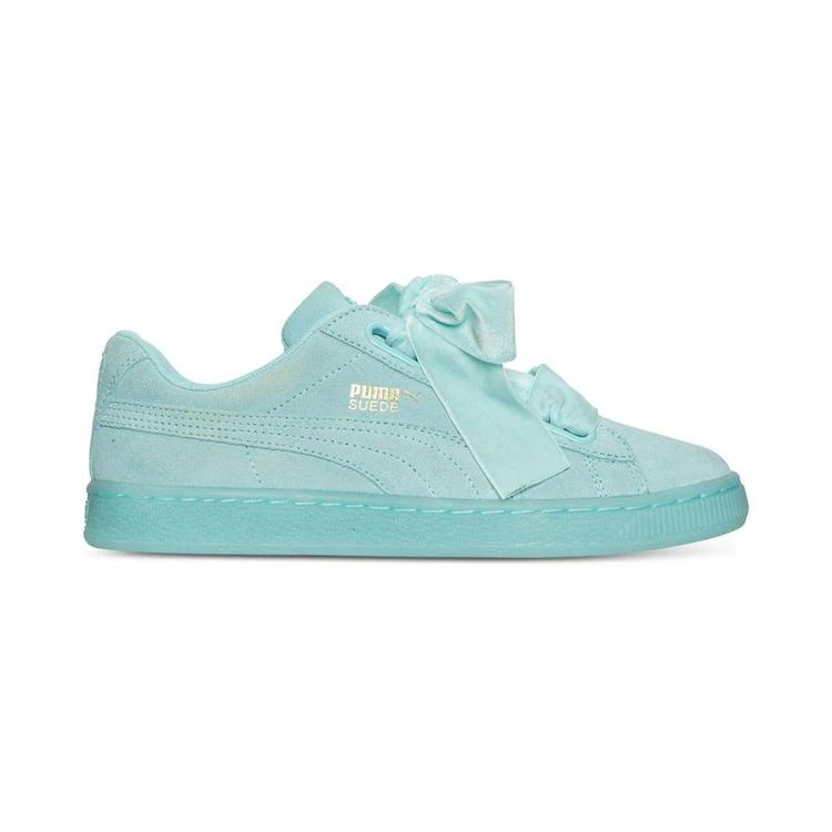 商品Puma|女士绒面丝带蝴蝶结休闲鞋,价格¥223,第2张图片详细描述