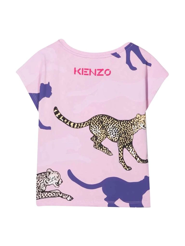 商品Kenzo|Kenzo Kids Pink T-shirt Unisex,价格¥682,第2张图片详细描述