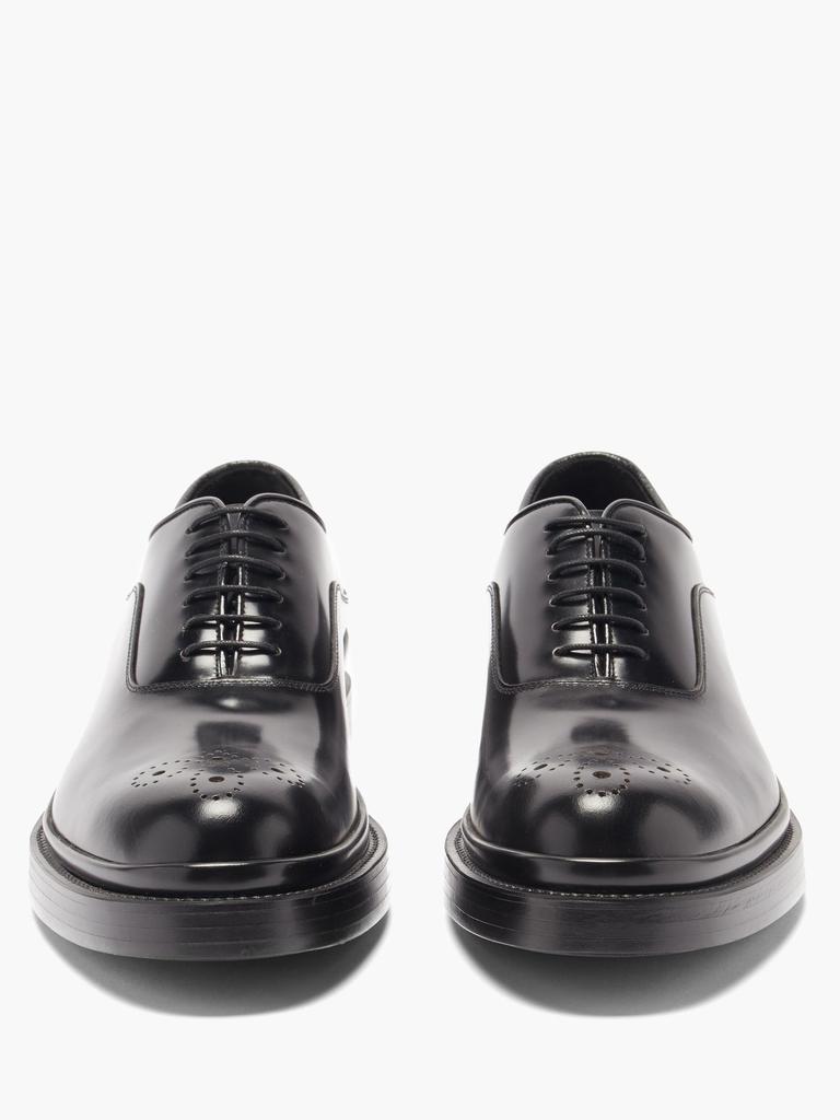 Spazzolato-leather Oxford shoes商品第5张图片规格展示