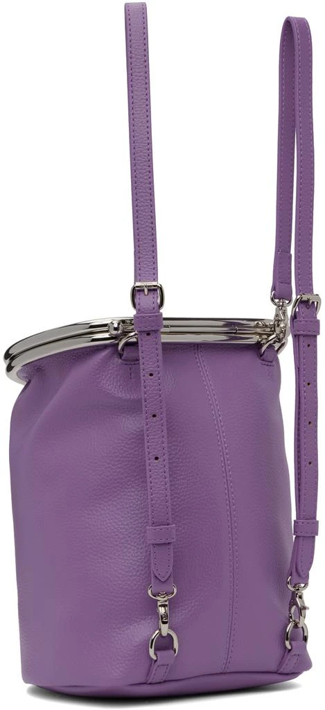 商品Vivienne Westwood|Purple Round Frame Backpack,价格¥2566,第3张图片详细描述