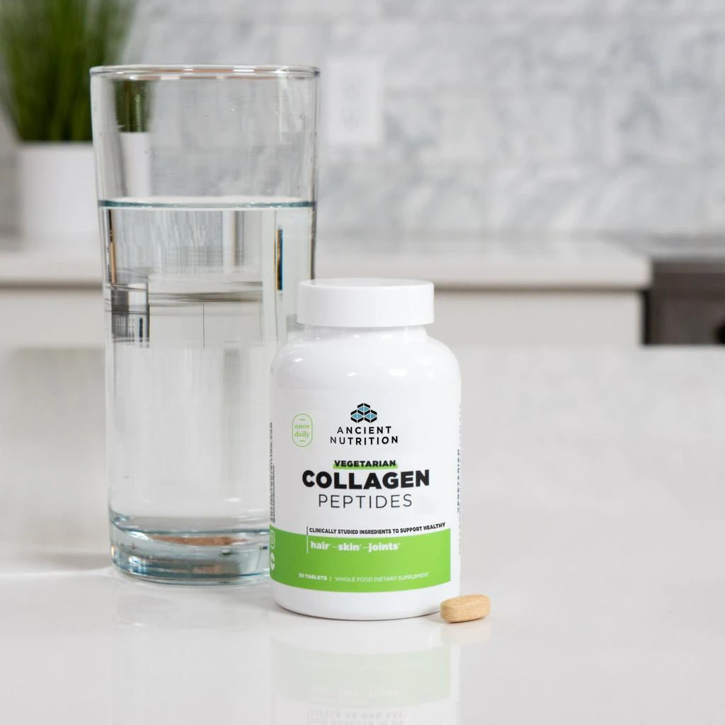 商品Ancient Nutrition|Vegetarian Collagen Peptides | Tablets (30 Tablets),价格¥264,第3张图片详细描述