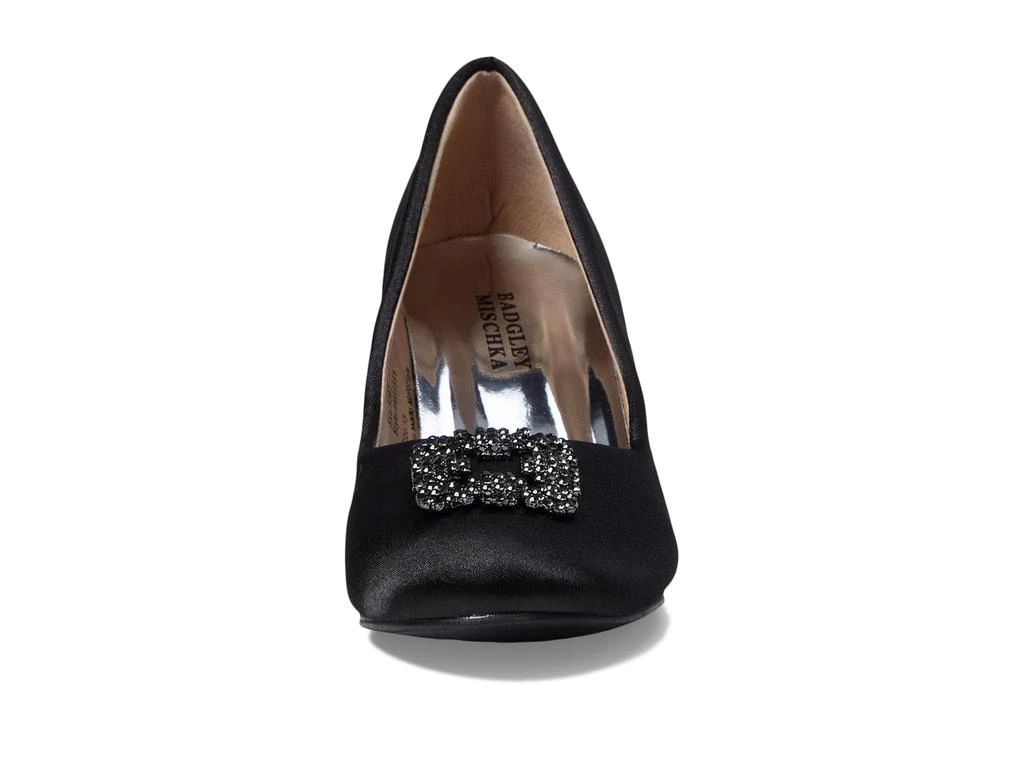 商品Badgley Mischka|Marcy Jewel Toe Pump (Little Kid/Big Kid),价格¥486,第2张图片详细描述