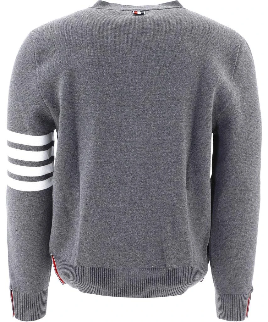 商品Thom Browne|Thom Browne 4-Bar Milano Stitch Cardigan,价格¥7633,第2张图片详细描述