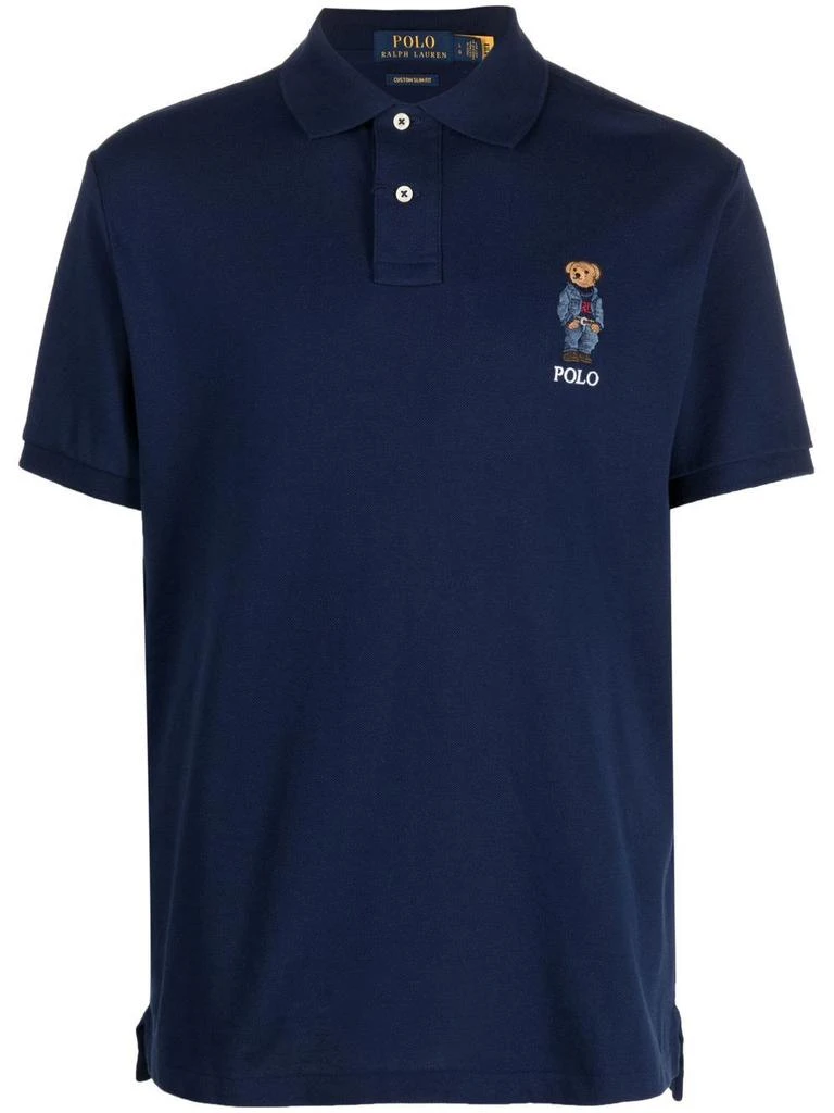 商品Ralph Lauren|Custom slim fit polo bear polo shirt,价格¥1077,第1张图片