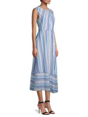 商品Milly|Noelle Spring Stripe Dress,价格¥1023,第3张图片详细描述