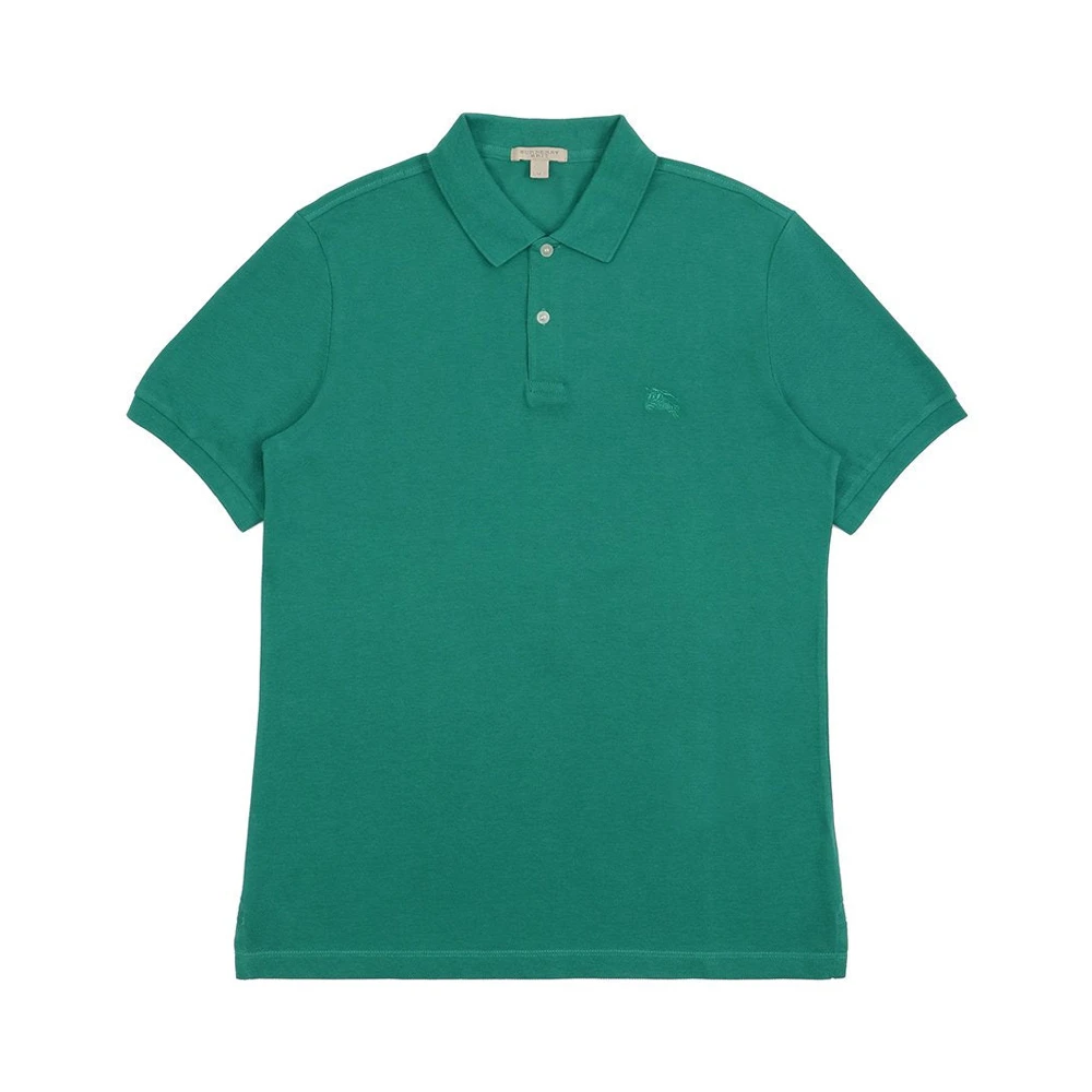 商品[国内直发] Burberry|BURBERRY 男士绿色纯棉T恤 3929358,价格¥1499,第1张图片