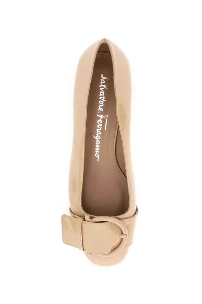 商品Salvatore Ferragamo|Salvatore ferragamo gancini pumps,价格¥3930,第2张图片详细描述