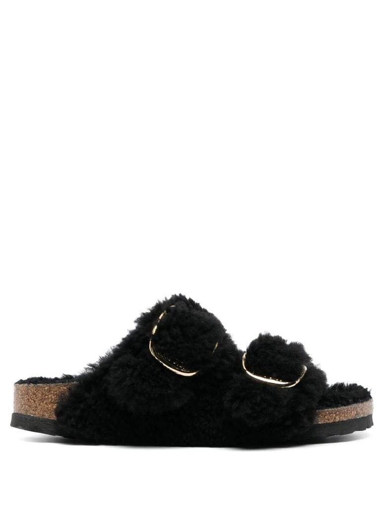 商品Birkenstock|BIRKENSTOCK - Arizona Big Buckle Shearling Sandals,价格¥1388,第1张图片