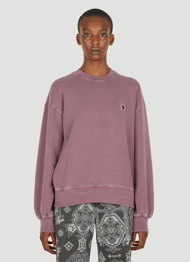 W' Nelson Sweatshirt in Purple商品第1张图片规格展示