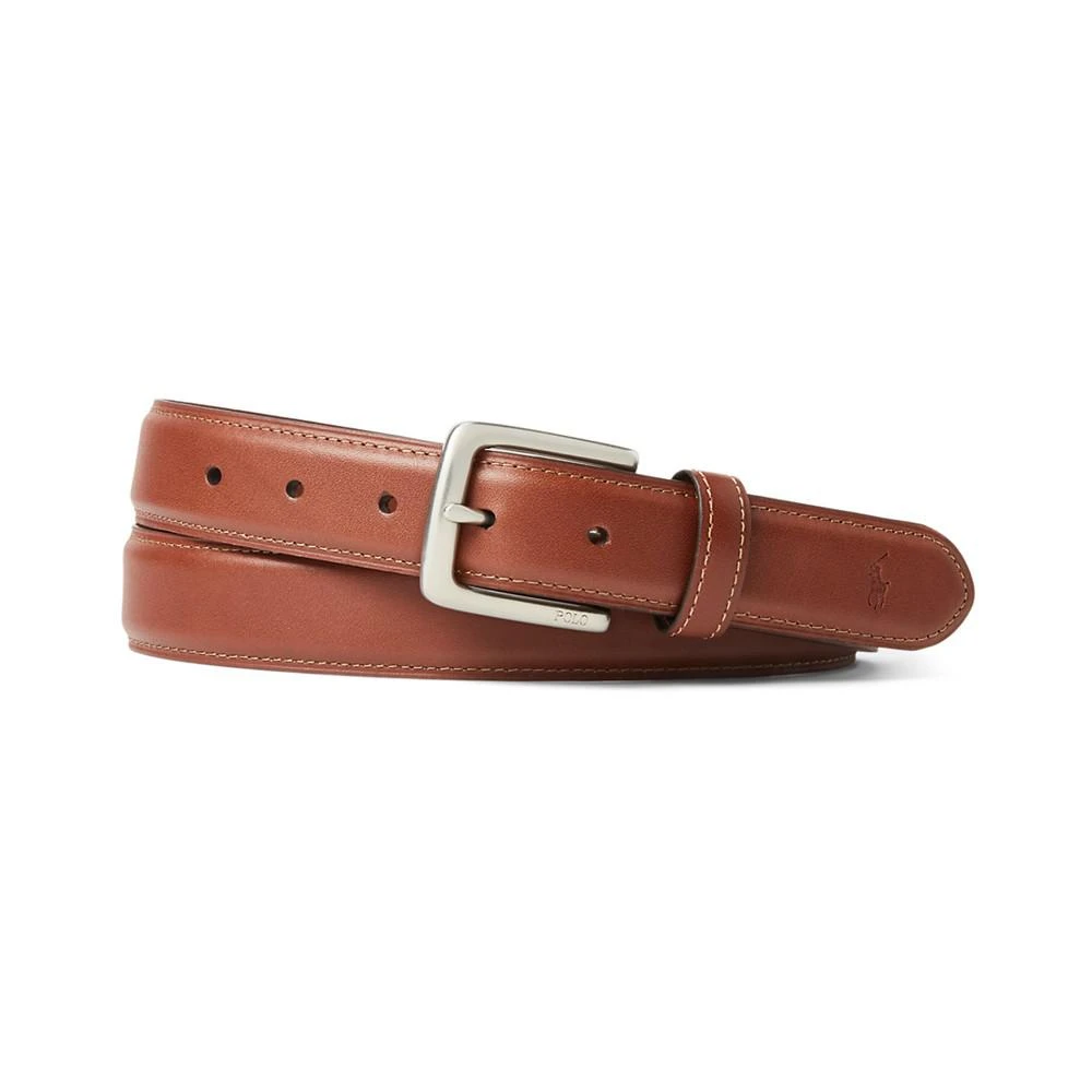 商品Ralph Lauren|Men's Suffield Leather Belt,价格¥614,第1张图片