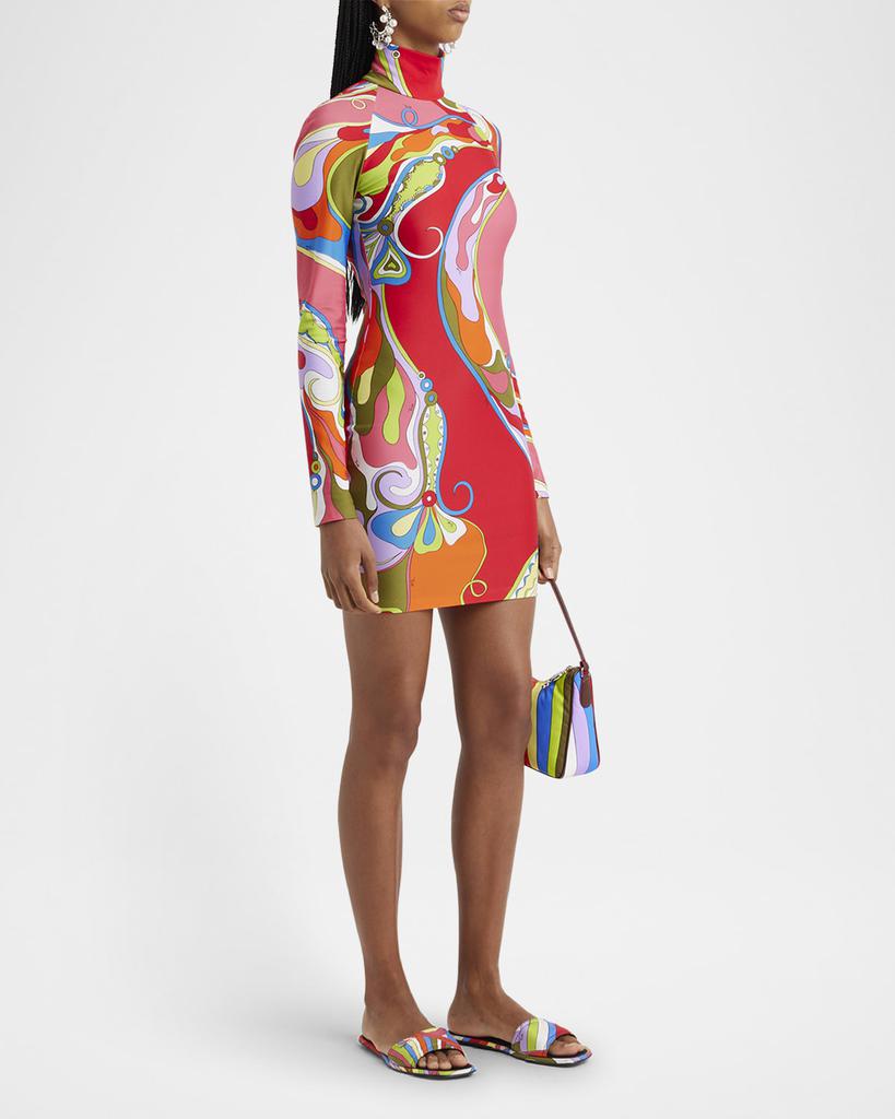 定価約4.5万円 新品 EMILIO PUCCI ノースリーブトップス XS Emilio Pucci Strapless Crinkled Top in Blue & Fuchsia | FWRD