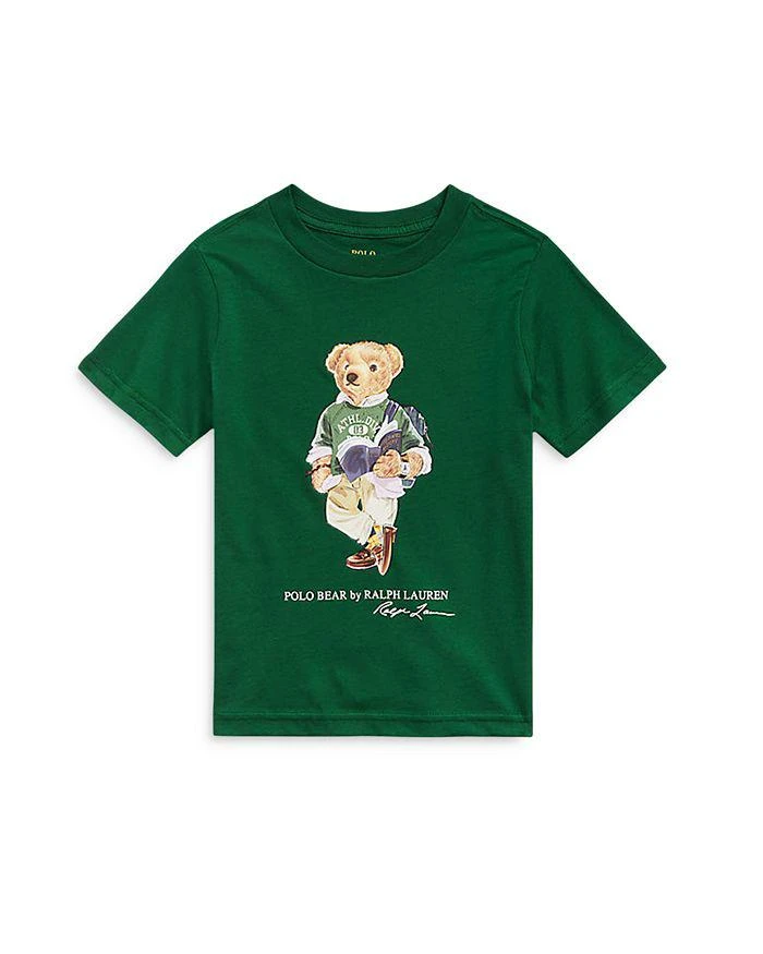 商品Ralph Lauren|Boys' Polo Bear Cotton Jersey Tee - Little Kid, Big Kid,价格¥177,第1张图片