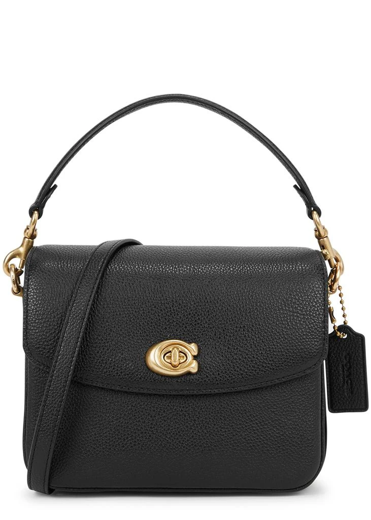 商品Coach|Cassie 19 black leather cross-body bag,价格¥3084,第1张图片