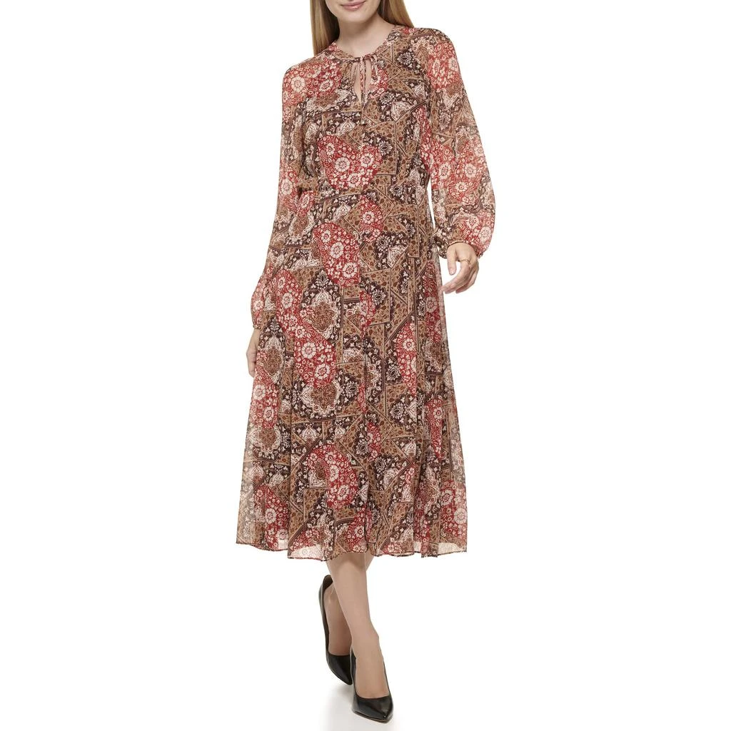 商品Tommy Hilfiger|Tapestry Paisley Dress,价格¥1039,第1张图片