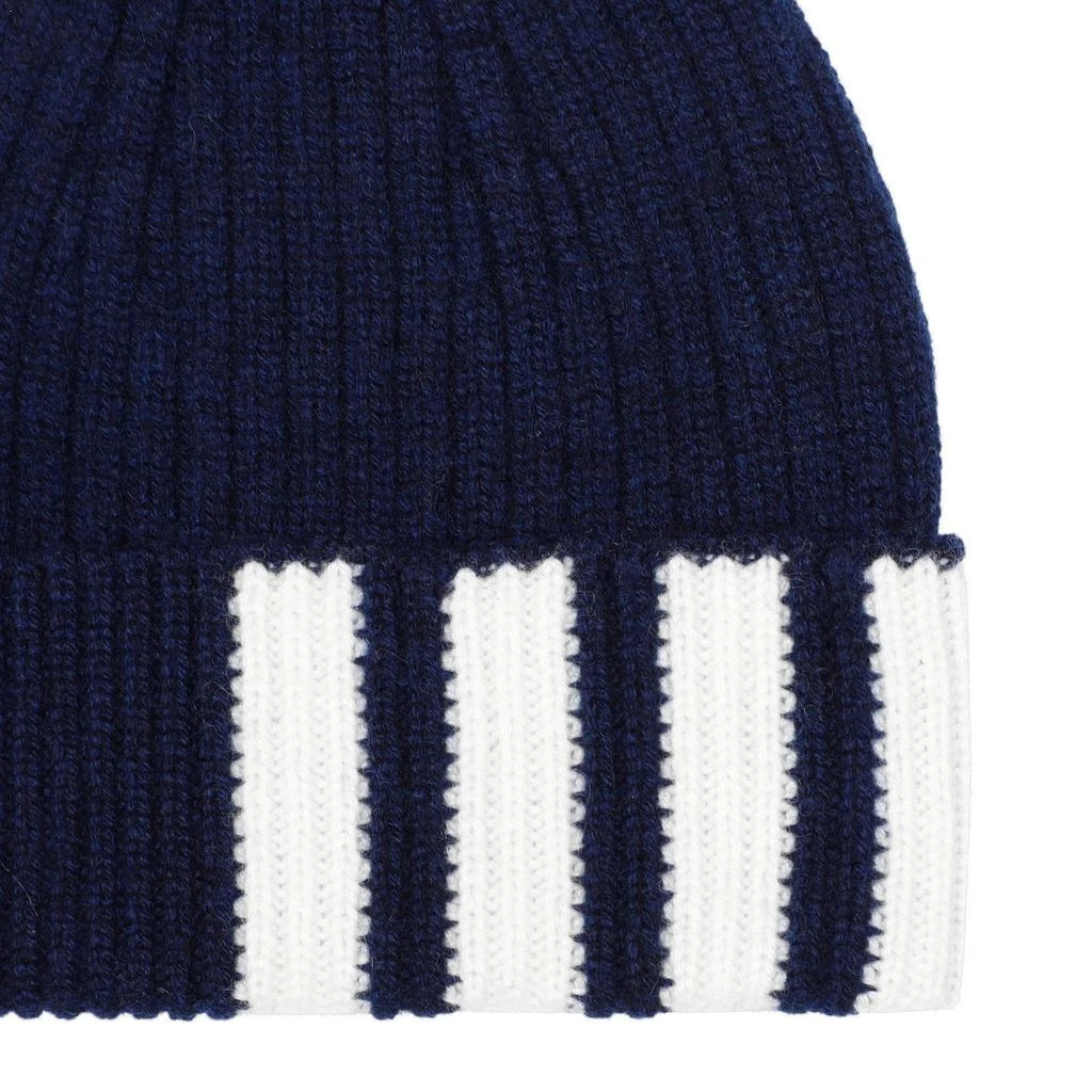 商品Thom Browne|Thom Browne 4-Bar Knitted Beanie,价格¥1606,第3张图片详细描述