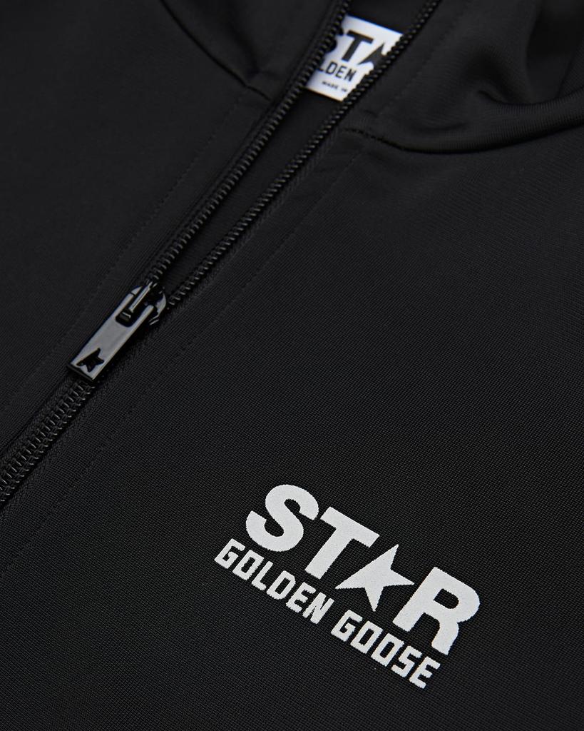 Girl's Zipped Star-Printed Track Jacket, Size 4-10商品第3张图片规格展示