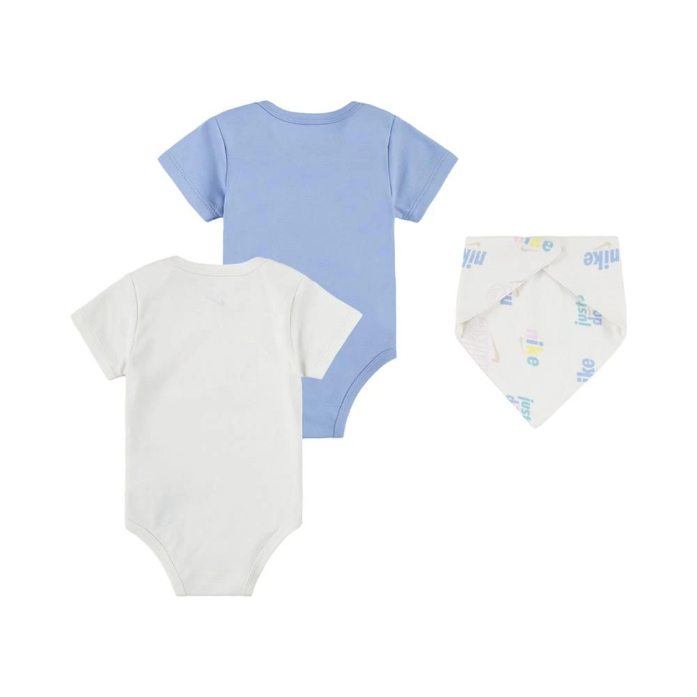 商品NIKE|Baby Boys or Baby Girls Graphic Print Bib and Short Sleeve Bodysuits, 3 Piece Set,价格¥165,第2张图片详细描述