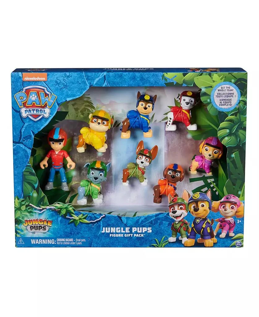 商品Paw Patrol|- Jungle Pups Action Figures Gift Pack, with 8 Collectible Toy Figures, Kids Toys for Boys and Girls Ages 3 and Up,价格¥180,第4张图片详细描述