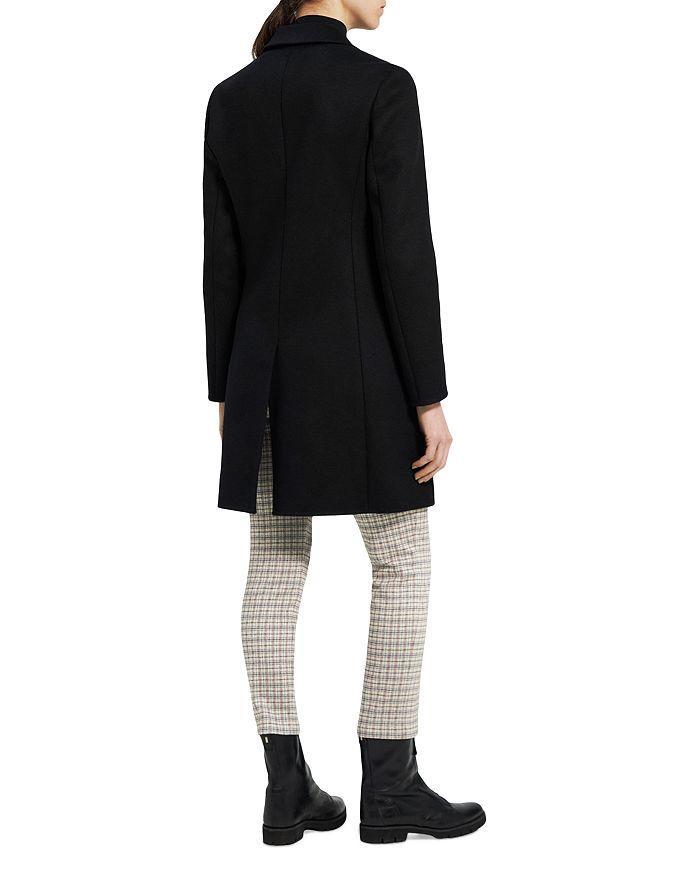 商品Theory|Single Breasted Wool & Cashmere Blend Coat,价格¥3918,第6张图片详细描述