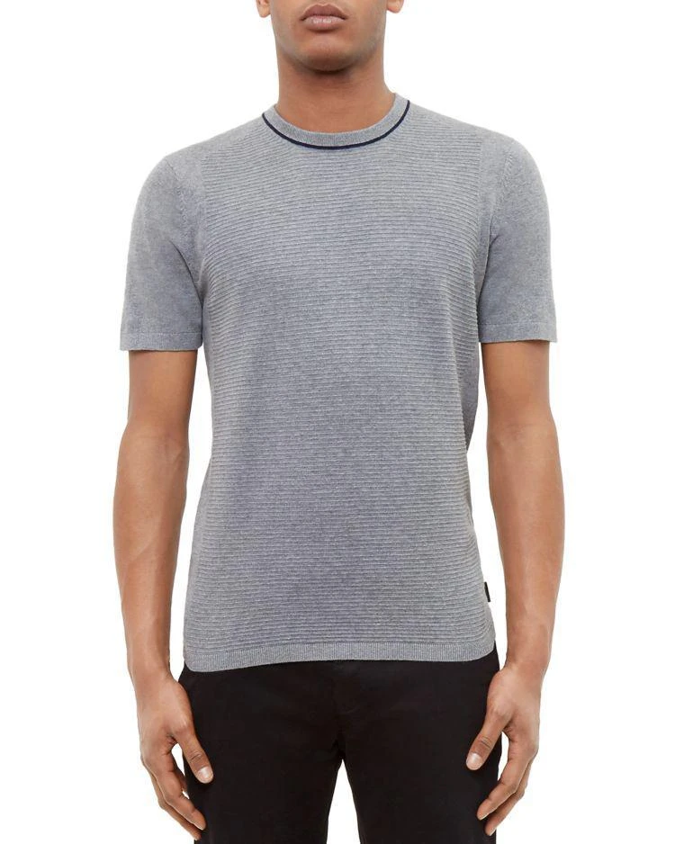 商品Ted Baker London|Zico Textured Knit Tee,价格¥378,第1张图片