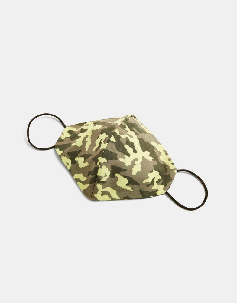 商品Topshop|Topshop camouflage print fashion face covering green,价格¥19,第2张图片详细描述