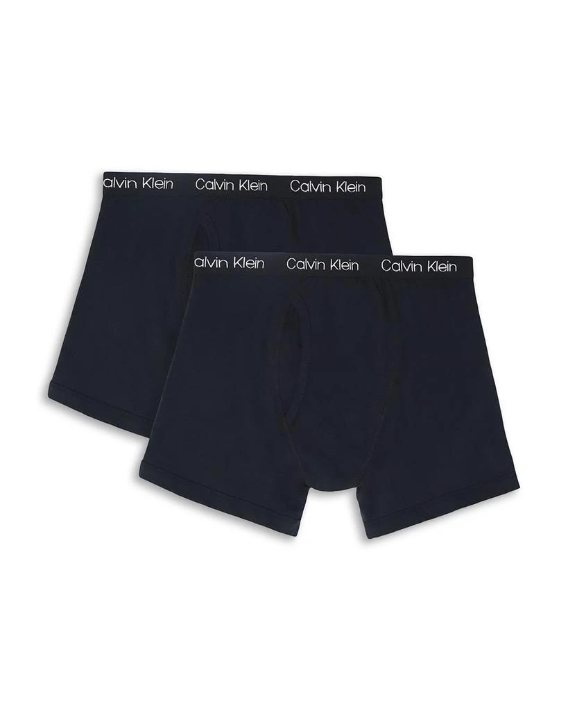 商品Calvin Klein|Boys' Boxer Briefs, 2 Pack - Big Kid,价格¥137,第1张图片