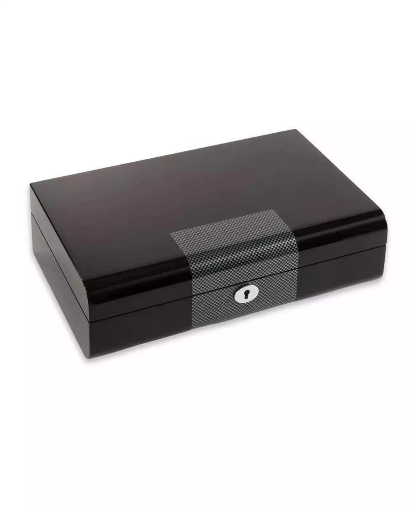商品Bey-Berk|Carbon Fiber Design Ten Watch Storage Case with Lock Closure,价格¥1853,第3张图片详细描述