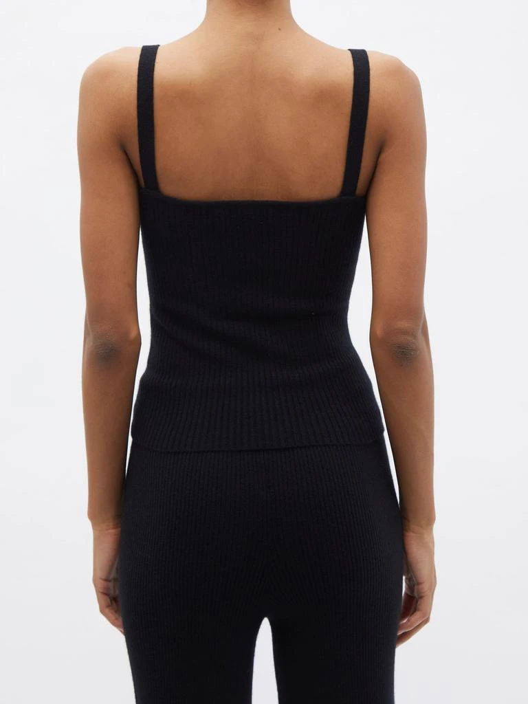 商品Lisa Yang|Dana ribbed-cashmere tank top,价格¥1151,第5张图片详细描述