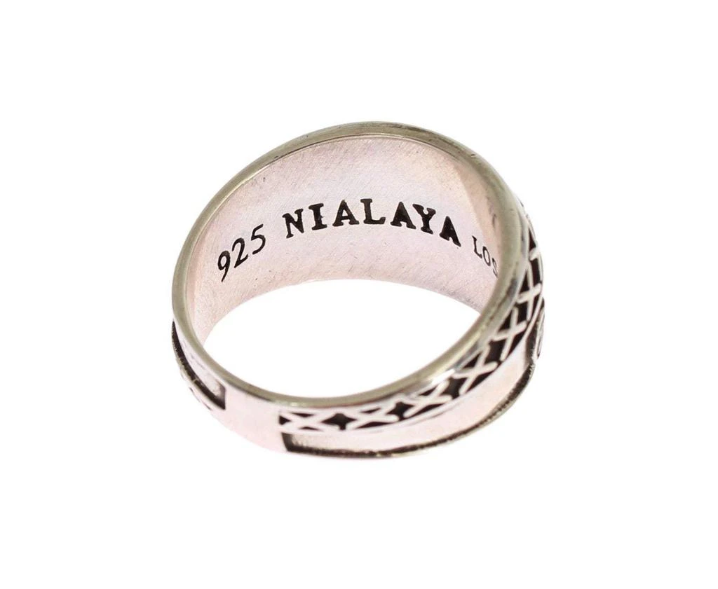 商品Nialaya|Dolce & Gabbana Silver Rhodium 925 Sterling Ring,价格¥668,第4张图片详细描述