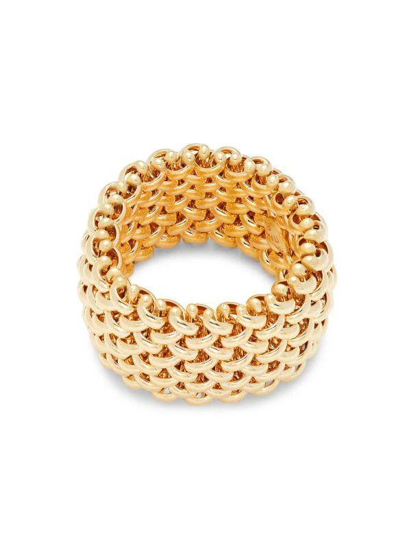 商品Saks Fifth Avenue|14K Yellow Gold Textured Ring,价格¥7901,第3张图片详细描述