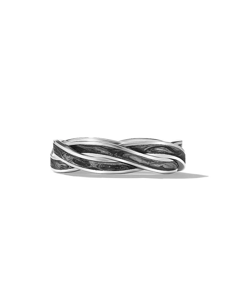 商品David Yurman|DY Helios™ Band Ring in 18K White Gold,价格¥27098,第4张图片详细描述