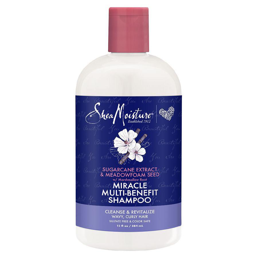 商品SheaMoisture|Multi-Benefit Shampoo Sugarcane and Meadowfoam,价格¥97,第1张图片