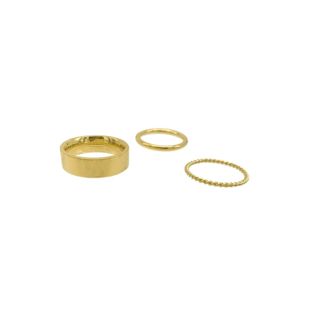 商品ADORNIA|Stacking Band Set gold,价格¥177,第1张图片