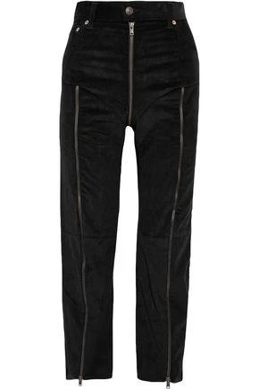 商品Vetements|+ Levi's cropped zip-detailed cotton-corduroy straight-leg pants,价格¥2985,第1张图片