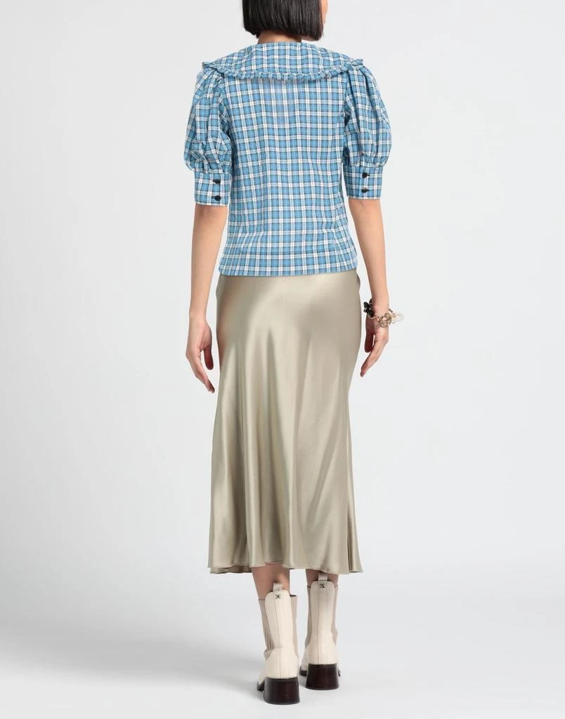 商品Ganni|女式 格子衬衫 蔚蓝色,价格¥765,第3张图片详细描述
